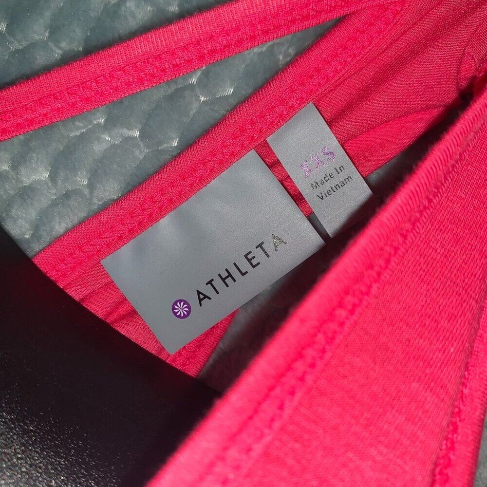 Athleta Tank Top Women's XXS Coral - Picture 3 of 6